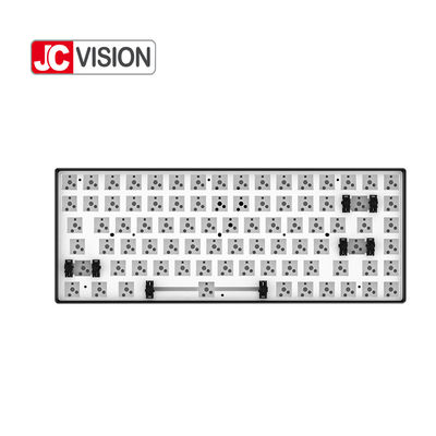 JCVISION 84 klawisze klawiatury mechanicznej zestawy anty-ghosting CNC metalowe ramy aluminiowe