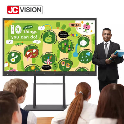JCVISION 55 - 110 cali 4K Ultra Smart Tablica Edukacyjna 4 + 64GB Android 11.0