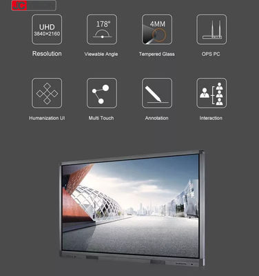 JCVISION Ekran LCD Panel dotykowy Edukacyjny Android 11.0 Smart Whiteboard