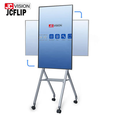 Obrotowe wewnętrzne ekrany reklamowe Smartboard z pojemnościowym ekranem dotykowym
