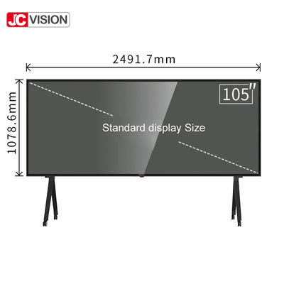 Tablica interaktywna JCVISION 105 cali z 20 punktami dotyku IR do nauczania w klasie