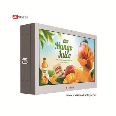 JCVISION 65'' Zewnętrzny, Wodoodporny, Cyfrowy Wyświetlacz LCD do Montażu na Ścianie