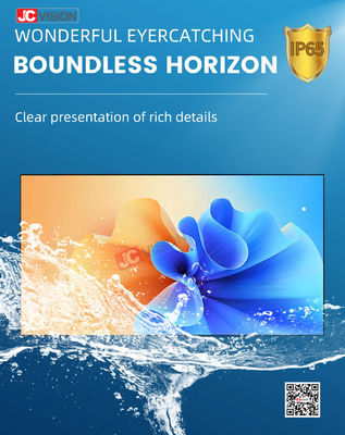 JCVISION's 3D Ultra HD Big LED Advertising Screen Display dla zewnętrznych ścian budynków