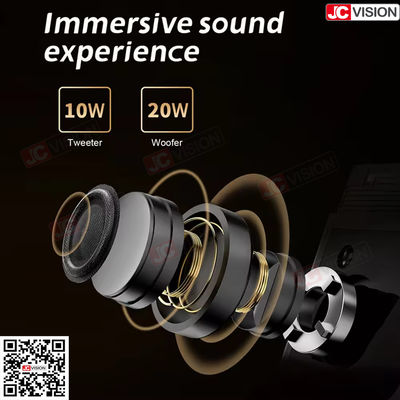Projektor Jcvision Smart DLP do użytku na zewnątrz, do domu, na imprezy, do karaoke, LED, 1080P