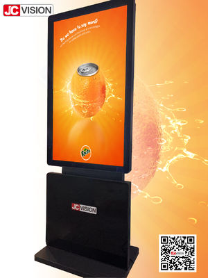 JCVISION Android 128GB Cyfrowy wyświetlacz reklamowy, stojący i do zawieszenia na suficie