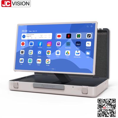 JCVISION 27" monitor w walizce, ekran dotykowy, system Android 12, inteligentna walizka