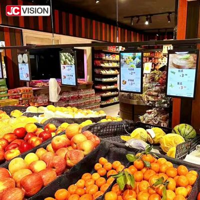 JCVISION Łatwy w instalacji wyświetlacz digital signage elektroniczna etykieta półkowa LCD Technologia TFT