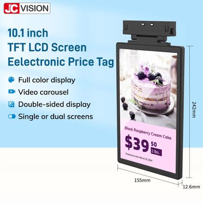 JCVISION Łatwy w instalacji wyświetlacz digital signage elektroniczna etykieta półkowa LCD Technologia TFT