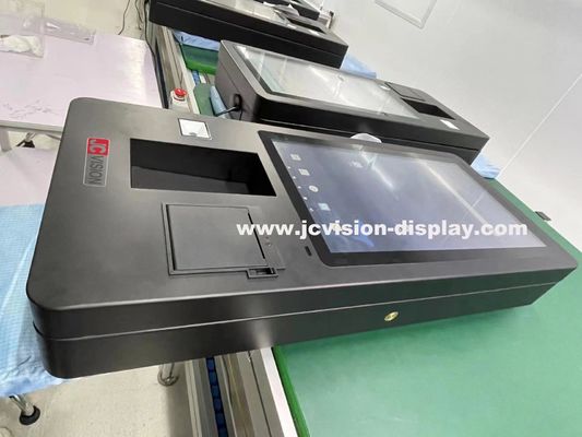 JCVISION Kioski zamówienia samoobsługowe 24 cali z trwałą metalową powłoką i maksymalnym zużyciem energii ¥108W