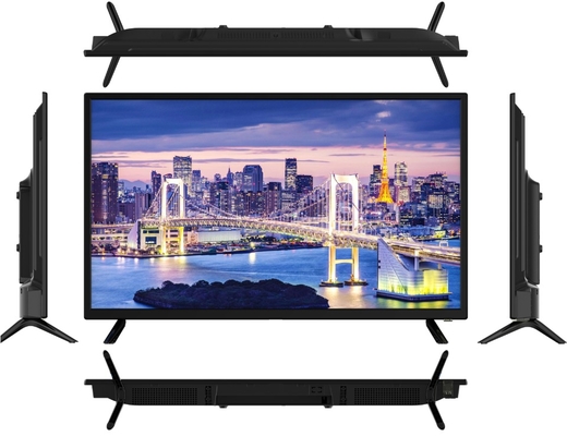 Telewizor Smart TV JCVision 75 cali, system operacyjny Android 12.0, 300 Cd/M2, z 56 językami wyświetlania