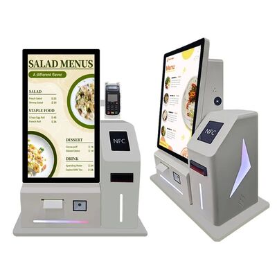 24" LED Dekoracyjny Komputer Stacjonarny z Androidem, Ekranem Dotykowym i Kioskiem Płatniczym z Opcją Pobierania Gotówki