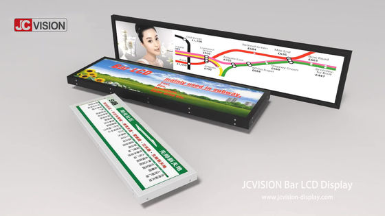 Wyświetlacz Super Widescreen półkowy 800 nitów, rozciągnięty monitor LCD, 1 rok gwarancji