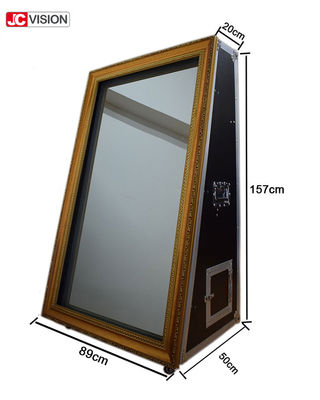 Najnowszy 55-calowy, 65-calowy magiczny kiosk fotograficzny, interaktywne lustro selfie.