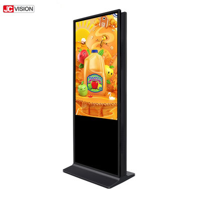 50000 godzin wewnętrzne ekrany do digital signage, dwustronny kiosk digital signage 32" 43"