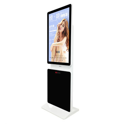 Obrotowy wyświetlacz sygnalizacji cyfrowej w pomieszczeniach 10 punktów IR Touch Floor Stand Display