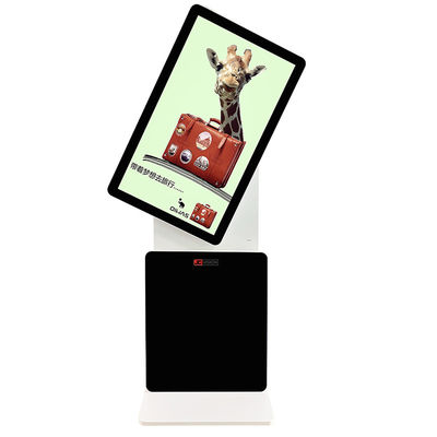 Obrotowy wyświetlacz sygnalizacji cyfrowej w pomieszczeniach 10 punktów IR Touch Floor Stand Display