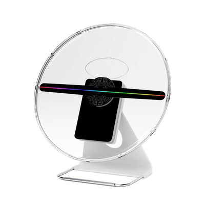 Ekran projekcji hologramów 3D LED Reklama powietrzna Ekran holograficzny 30cm