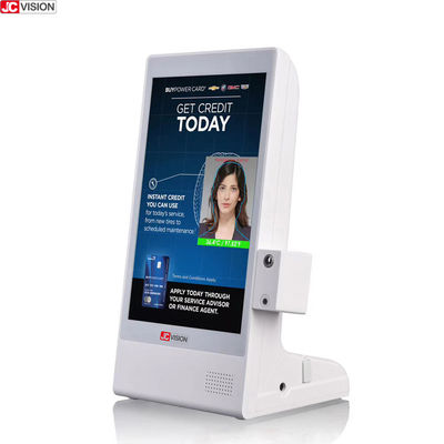 Wi-Fi LCD Touch Screen Digital Signage z wykrywaniem temperatury