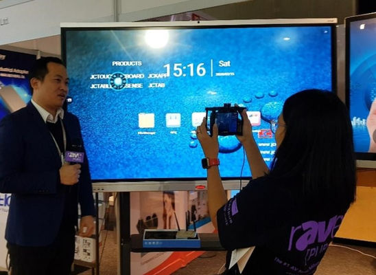 65" Interaktywny płaski panel edukacyjny JCHUB, inteligentna tablica