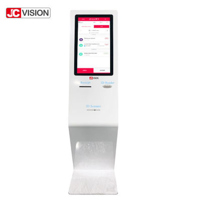 19-calowy 21,5-calowy kiosk do zarządzania kolejką, kiosk z pojemnościowym ekranem dotykowym LCD