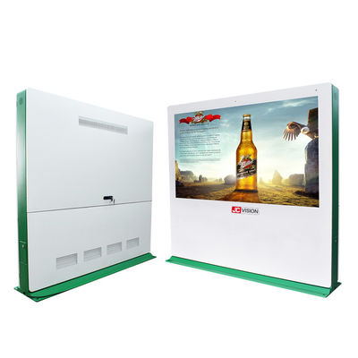 IP65 Wodoszczelny Kiosk LCD, 86-calowy znak cyfrowy Totem