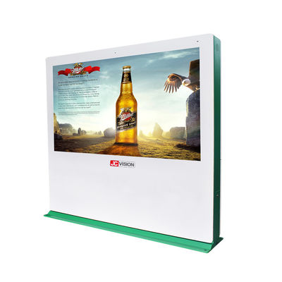 IP65 Wodoszczelny Kiosk LCD, 86-calowy znak cyfrowy Totem