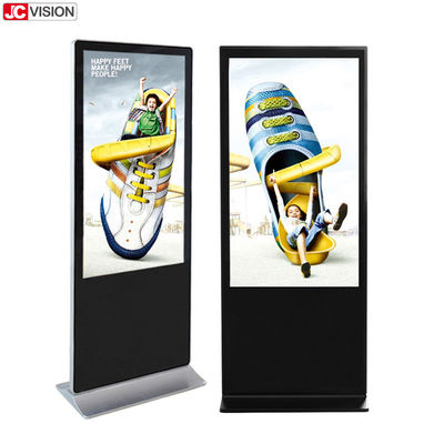 65-calowy odtwarzacz Android Digital Signage, 8ms wolnostojący ekran reklamowy LCD