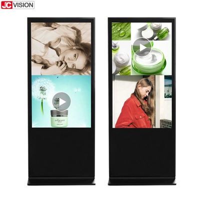 65-calowy odtwarzacz Android Digital Signage, 8ms wolnostojący ekran reklamowy LCD