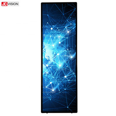 75-calowe pionowe wyświetlacze LCD w kioskach, cyfrowe kioski z ekranem dotykowym