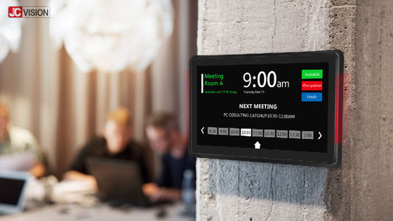 JCVISION Salę spotkań Ekran 10,1 cala NFC Salę spotkań Digital Signage