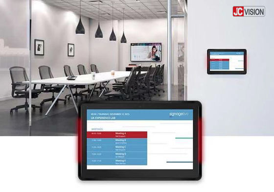 JCVISION Salę spotkań Ekran 10,1 cala NFC Salę spotkań Digital Signage