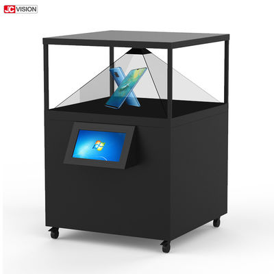 360 stopni przezroczysty ekran LCD 3D Holograficzny Piramida 80x80CM
