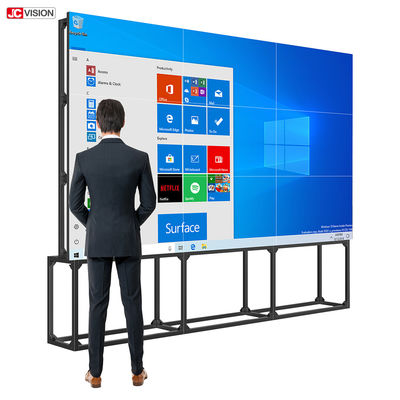 4K Samsung LG LCD Ściana Wideo Display 3x3 LCD Reklamowa Ściana Wideo