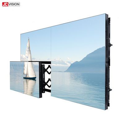 Super Cienkie 2x2 Monitor Video Wall, 4K LCD Wall Mount Shopping Mall Digital Signage