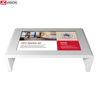 Smart FHD Multi Touch Surface Table, Niestandardowy ekran dotykowy stolik kawowy