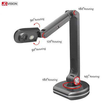 8MP elastyczny przenośny skaner dokumentów Autofokus USB Camera Document