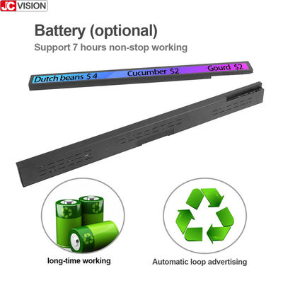 38,5-calowy ekran reklamowy LCD do taksówek, szeroki monitor LCD typu totem