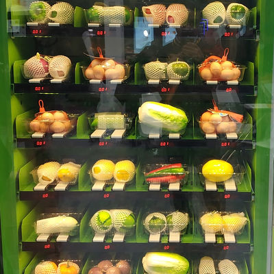 Automat do sprzedaży sałatek, owoców i warzyw, automat szkolny, małe automaty