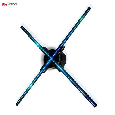 100cm 360 stopni 3D Holograficzny wyświetlacz Wi-Fi App 4 ostrza