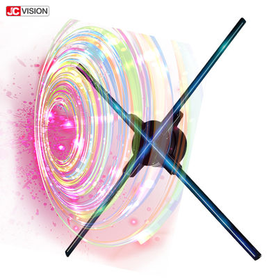 100cm 360 stopni 3D Holograficzny wyświetlacz Wi-Fi App 4 ostrza