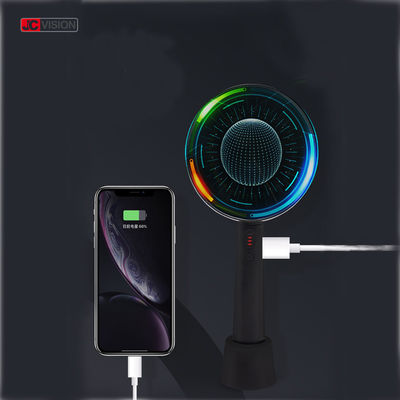 Ręczny wyświetlacz 3D Holograficzny 10cm 3D LED Hologram Fan Display Pływający obraz