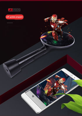 Ręczny wyświetlacz 3D Holograficzny 10cm 3D LED Hologram Fan Display Pływający obraz
