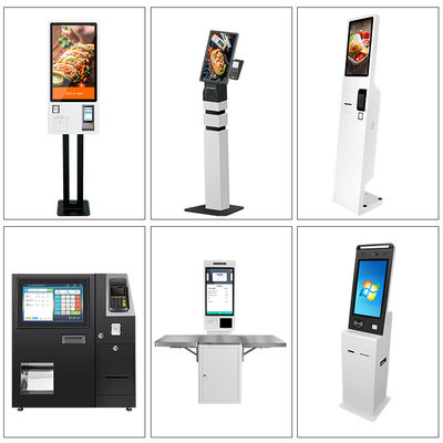 Pojemnościowy kiosk samoobsługowy o pojemności dotykowej 10 punktów Kiosk samoopłacalny Kiosk 21,5 cala