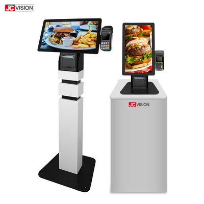 Pojemnościowy kiosk samoobsługowy o pojemności dotykowej 10 punktów Kiosk samoopłacalny Kiosk 21,5 cala
