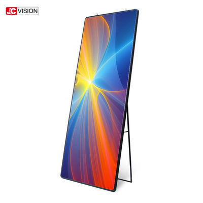 HD P6 P4 DIY Smart Mirror Billboard Ruchomość podłogowa Standing Touchscreen Smart Mirror