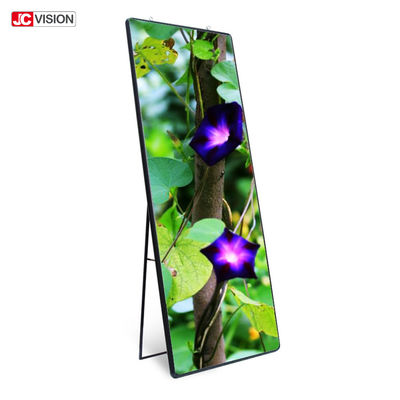 HD P6 P4 DIY Smart Mirror Billboard Ruchomość podłogowa Standing Touchscreen Smart Mirror