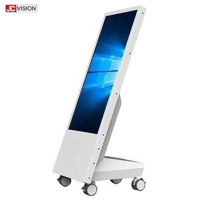 32" 1920x1080 350 nitów Mobilne oznakowanie cyfrowe LCD z kółkami