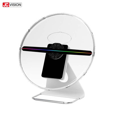30W 3D Holograficzne Led Fan Display App Control 500cd/m2