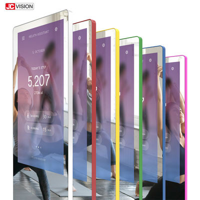 Prostokątny interaktywny magiczny lustro do ćwiczeń CMS 43 cale FCC
