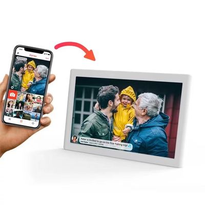 JCVISION JC-FRAME DIGITAL PHOTO FRAME 10,1 Inch WIFI Android Photos Videos Cyfrowa ramka zdjęciowa